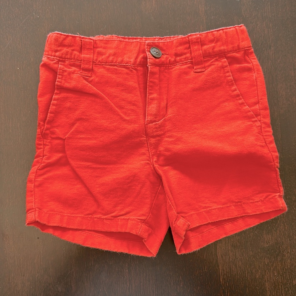 Janie and Jack classic style linen shorts